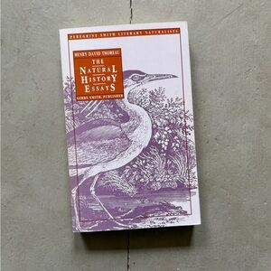 1980 The Natural History Essays Henry David Thoreau Nature Naturalist Concord MA